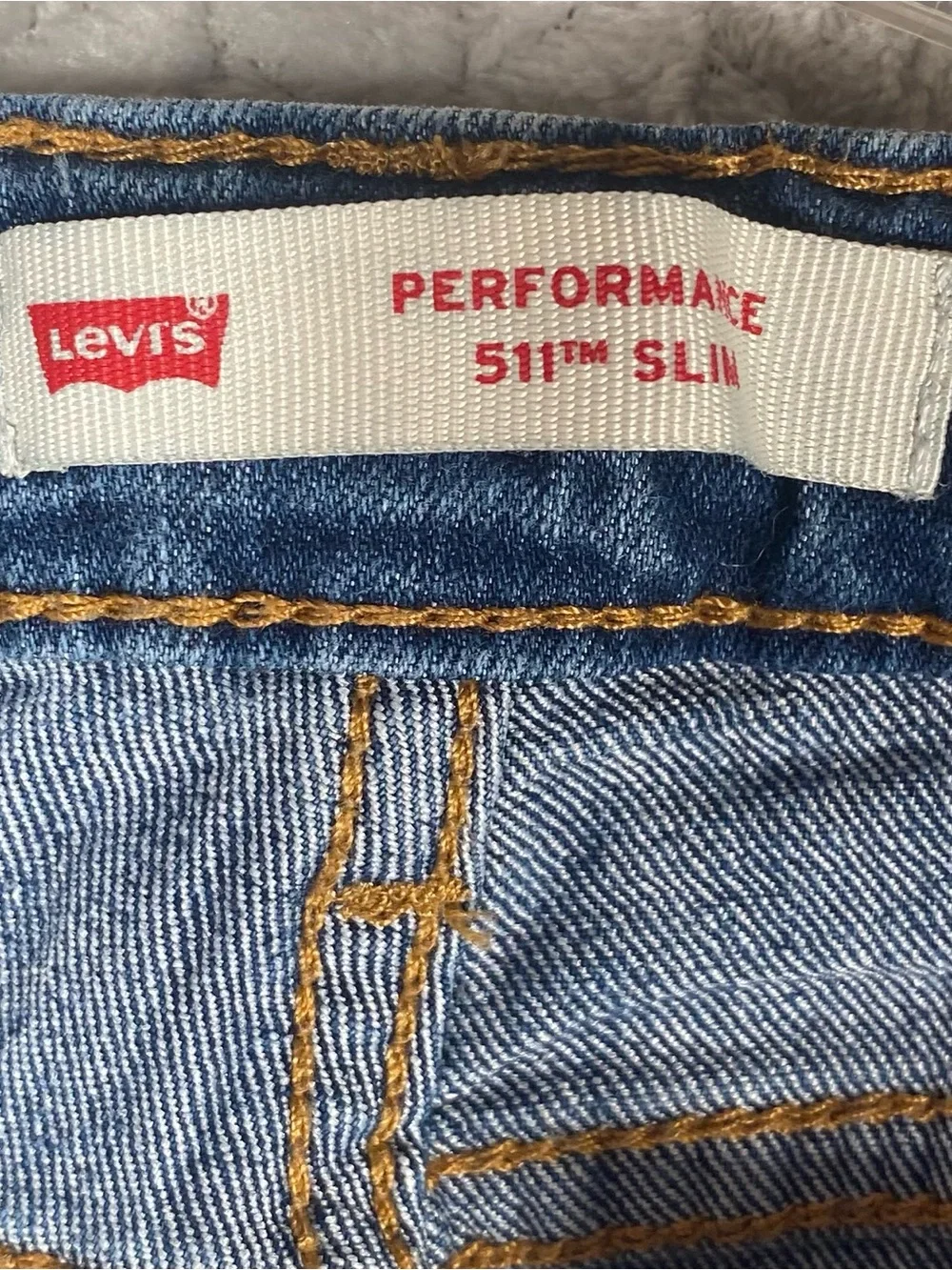 Levi's 511 Slim Toddler Boys Size 2T Regular Jeans Adjustable Waistband